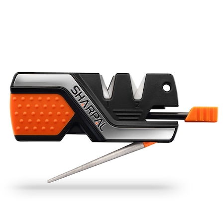 Sharpal Sharpal 6-in-1 Carbide/Diamond Knife Sharpener and Survival Tool 400 Grit 1 pc 101N